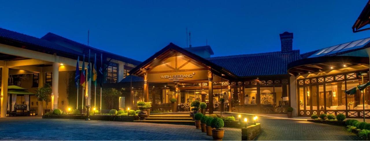 Flat No Hotel Wish Serrano Resort Gramado Exteriör bild