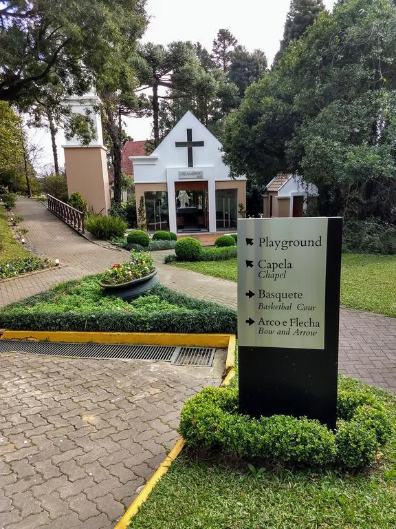 Flat No Hotel Wish Serrano Resort Gramado Exteriör bild