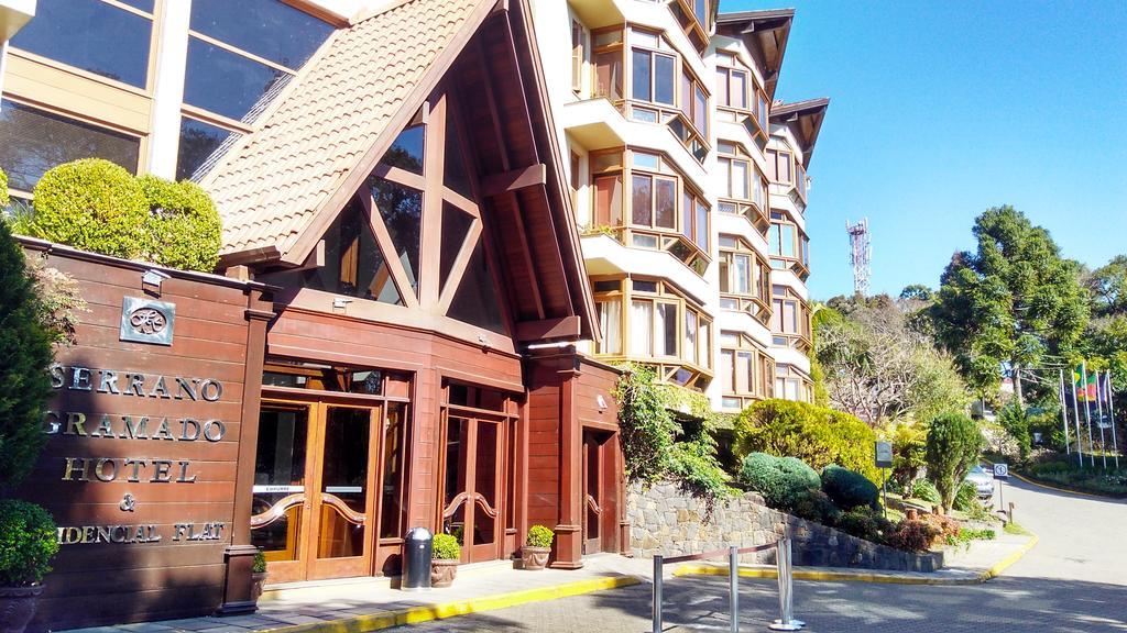 Flat No Hotel Wish Serrano Resort Gramado Exteriör bild